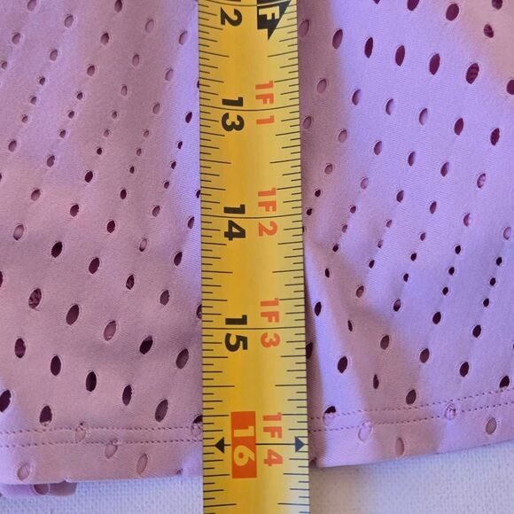 Athleta Womens A Game Perforated Pink Lavender Athletic Skort Size 2X - Picture 11 of 12
